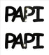 Custom-Buzz Word - PAPI Black