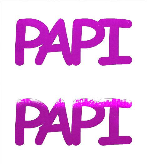 Custom-Buzz Word - PAPI Fuchsia