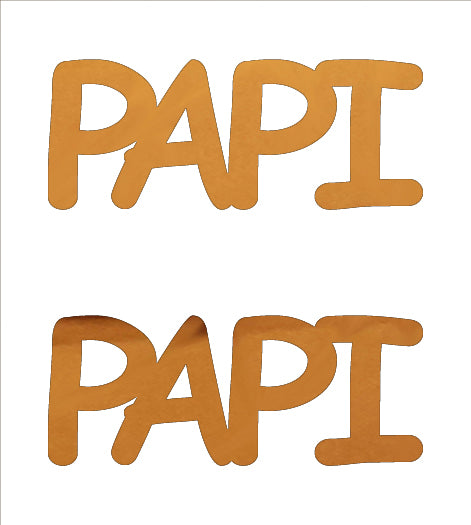 Custom-Buzz Word - PAPI Orange