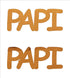 Custom-Buzz Word - PAPI Orange