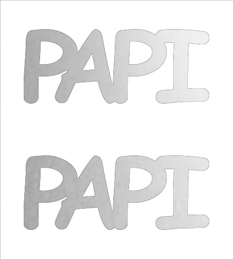 Custom-Buzz Word - PAPI Silver