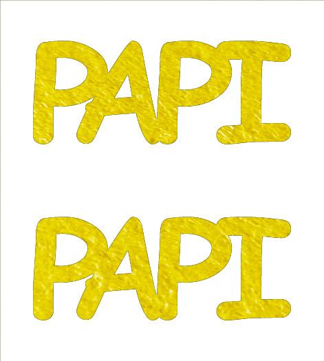 Custom-Buzz Word - PAPI Yellow Paper