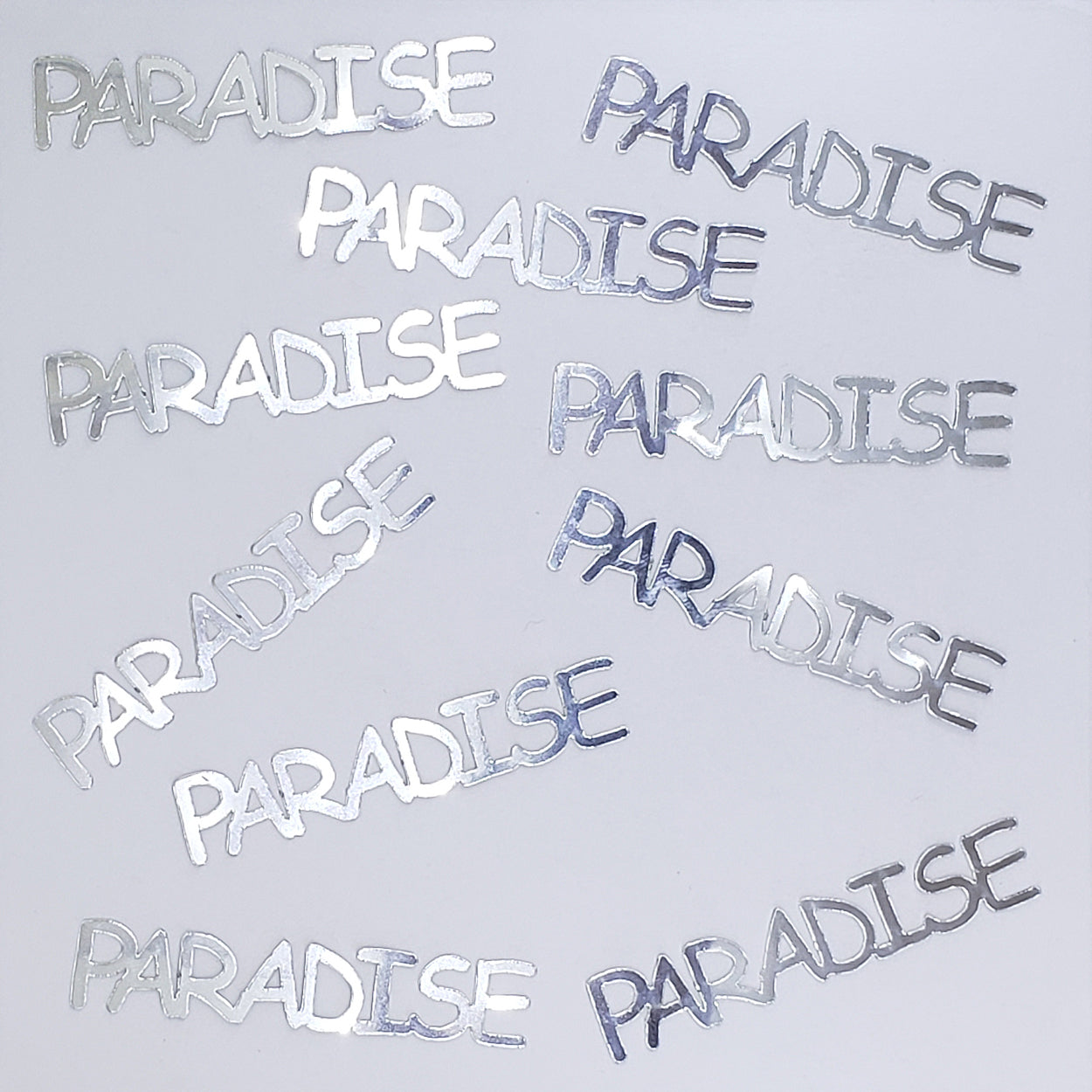 Custom-Buzz Word - PARADISE