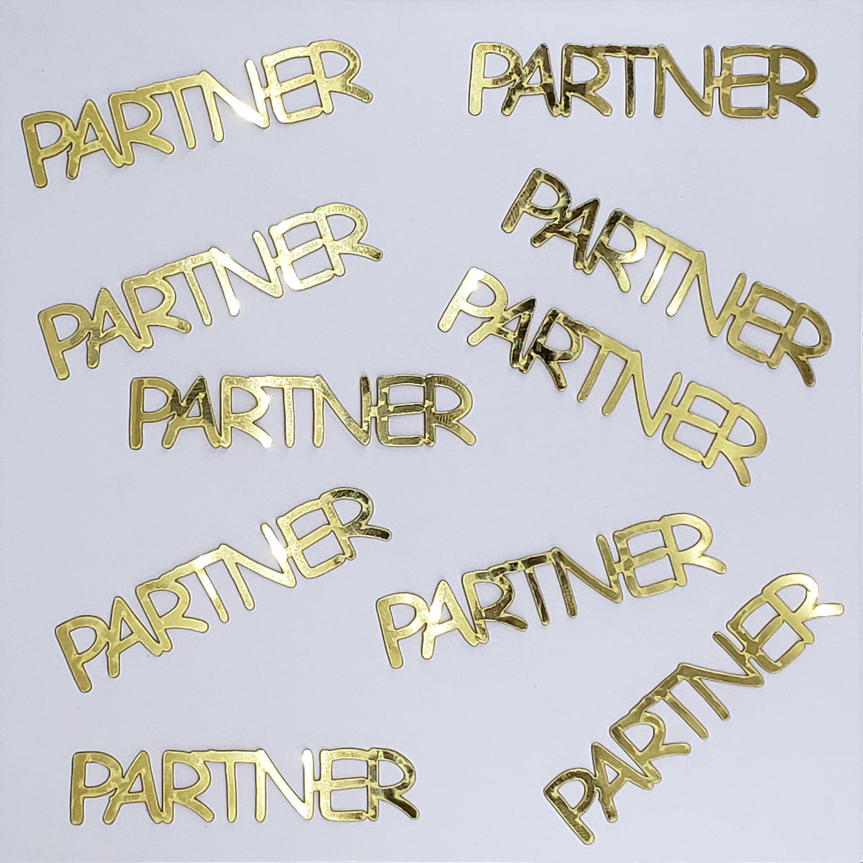 Custom-Buzz Word - PARTNER Gold