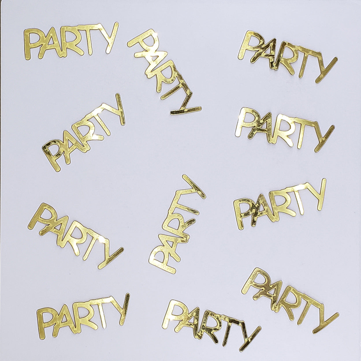 Custom-Buzz Word - PARTY Gold