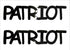 Custom-Buzz Word - PATRIOT Black