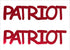 Custom-Buzz Word - PATRIOT Red