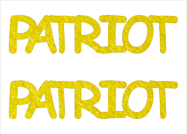 Custom-Buzz Word - PATRIOT Yellow Paper