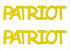 Custom-Buzz Word - PATRIOT Yellow Paper