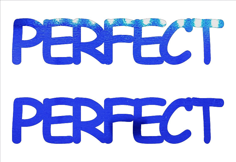 Custom-Buzz Word - PERFECT Blue Royal