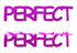 Custom-Buzz Word - PERFECT Fuchsia