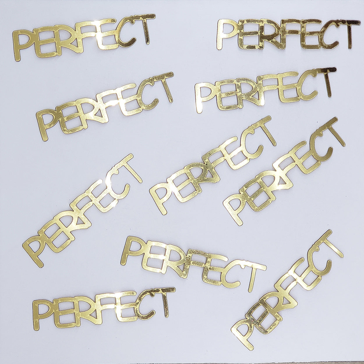 Custom-Buzz Word - PERFECT Gold