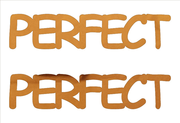 Custom-Buzz Word - PERFECT Orange