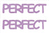 Custom-Buzz Word - PERFECT Pink