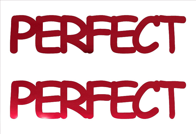 Custom-Buzz Word - PERFECT Red