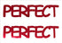 Custom-Buzz Word - PERFECT Red