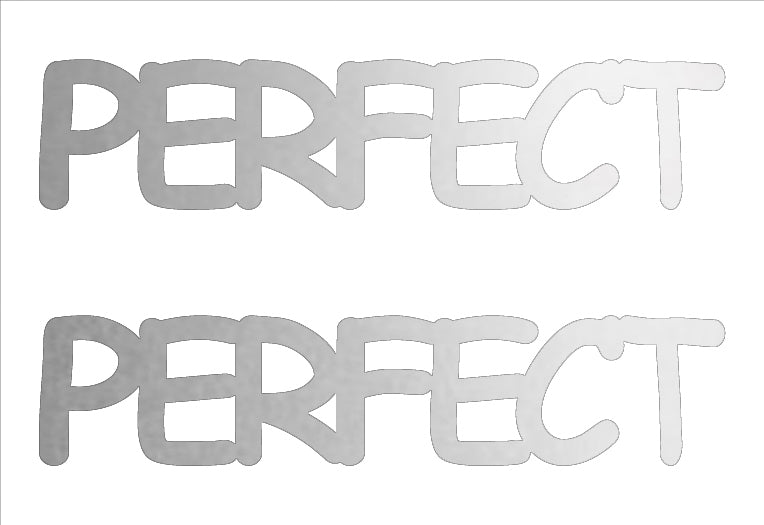 Custom-Buzz Word - PERFECT Silver