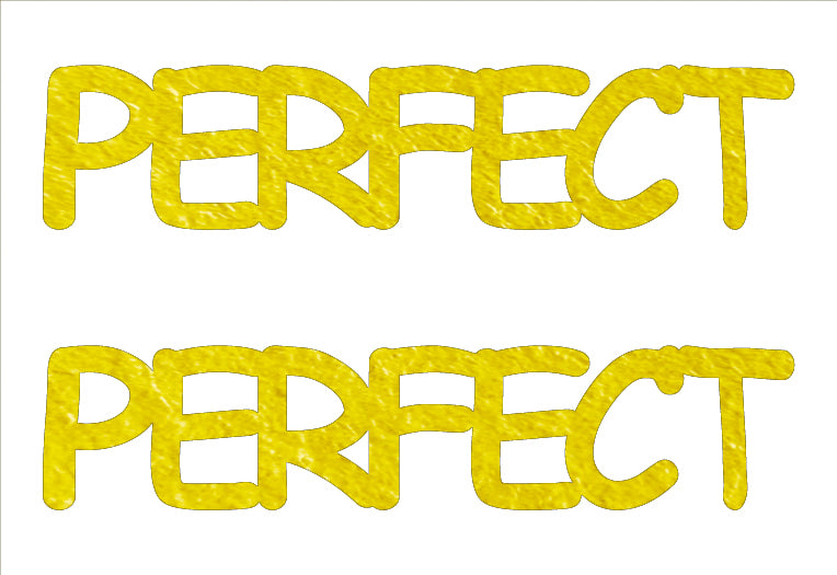 Custom-Buzz Word - PERFECT Yellow Paper