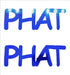 Custom-Buzz Word - PHAT Blue Royal