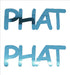 Custom-Buzz Word - PHAT Blue Sky