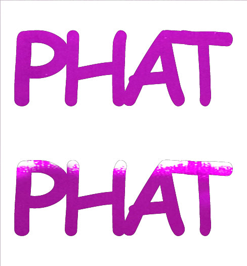 Custom-Buzz Word - PHAT Fuchsia