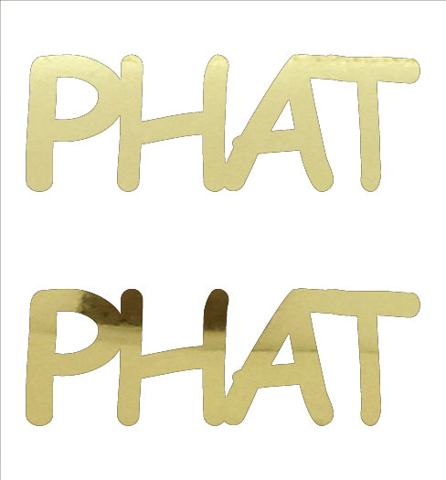 Custom-Buzz Word - PHAT Gold