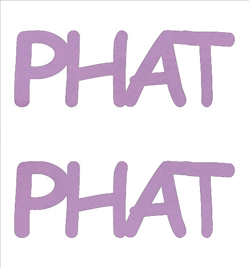 Custom-Buzz Word - PHAT Pink