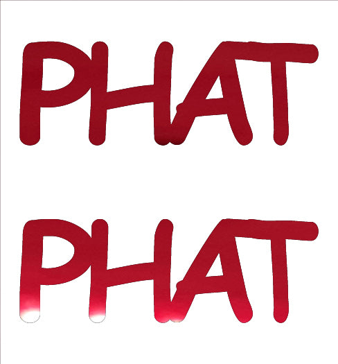 Custom-Buzz Word - PHAT Red