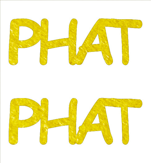 Custom-Buzz Word - PHAT Yellow Paper