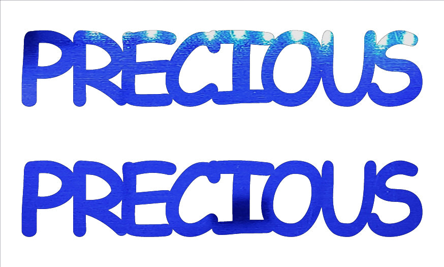 Custom-Buzz Word - PRECIOUS Blue Royal