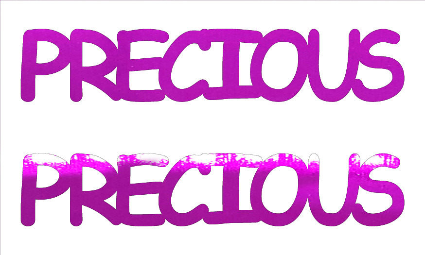 Custom-Buzz Word - PRECIOUS Fuchsia