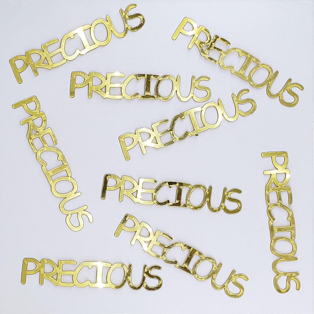 Custom-Buzz Word - PRECIOUS Gold