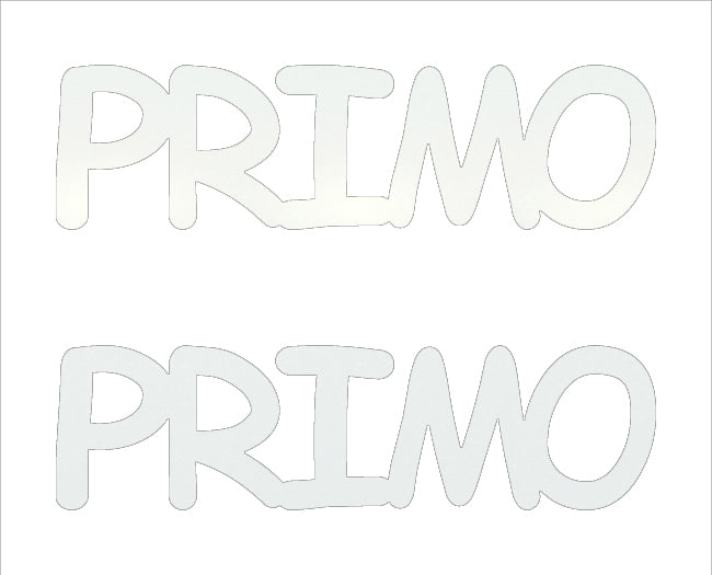 Custom-Buzz Word - PRIMO White