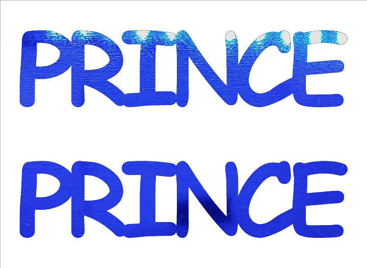 Custom-Buzz Word - PRINCE Blue Royal