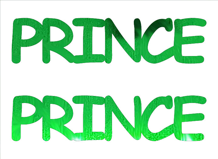 Custom-Buzz Word - PRINCE Green