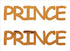 Custom-Buzz Word - PRINCE Orange