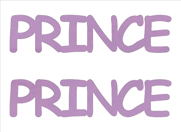 Custom-Buzz Word - PRINCE Pink