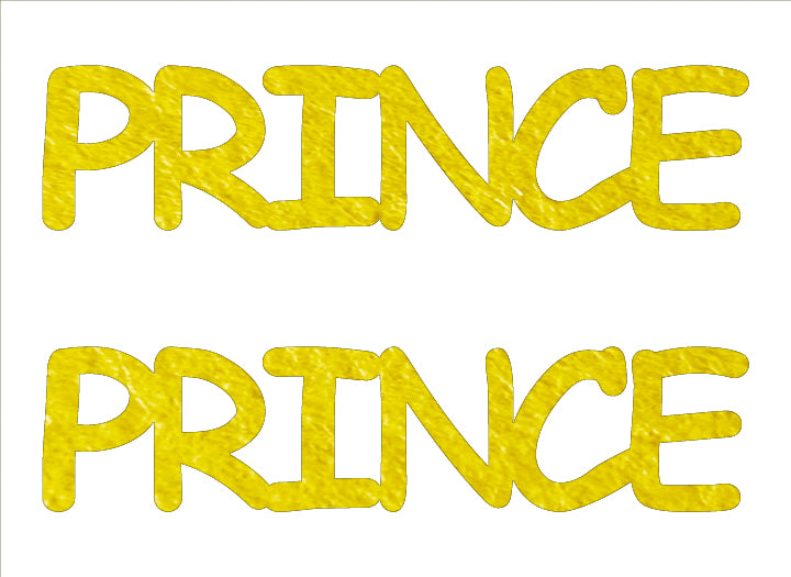 Custom-Buzz Word - PRINCE Yellow Paper