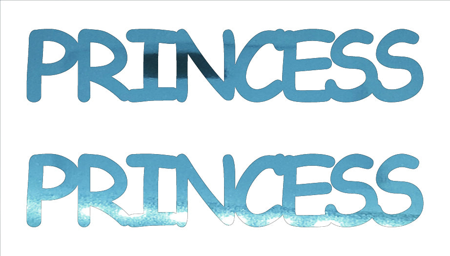 Custom-Buzz Word - PRINCESS Blue Sky