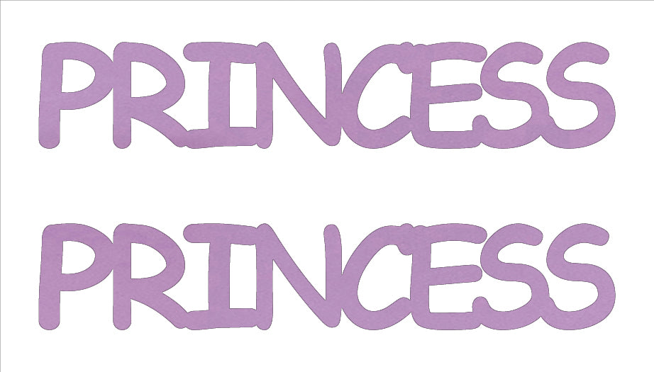 Custom-Buzz Word - PRINCESS Pink