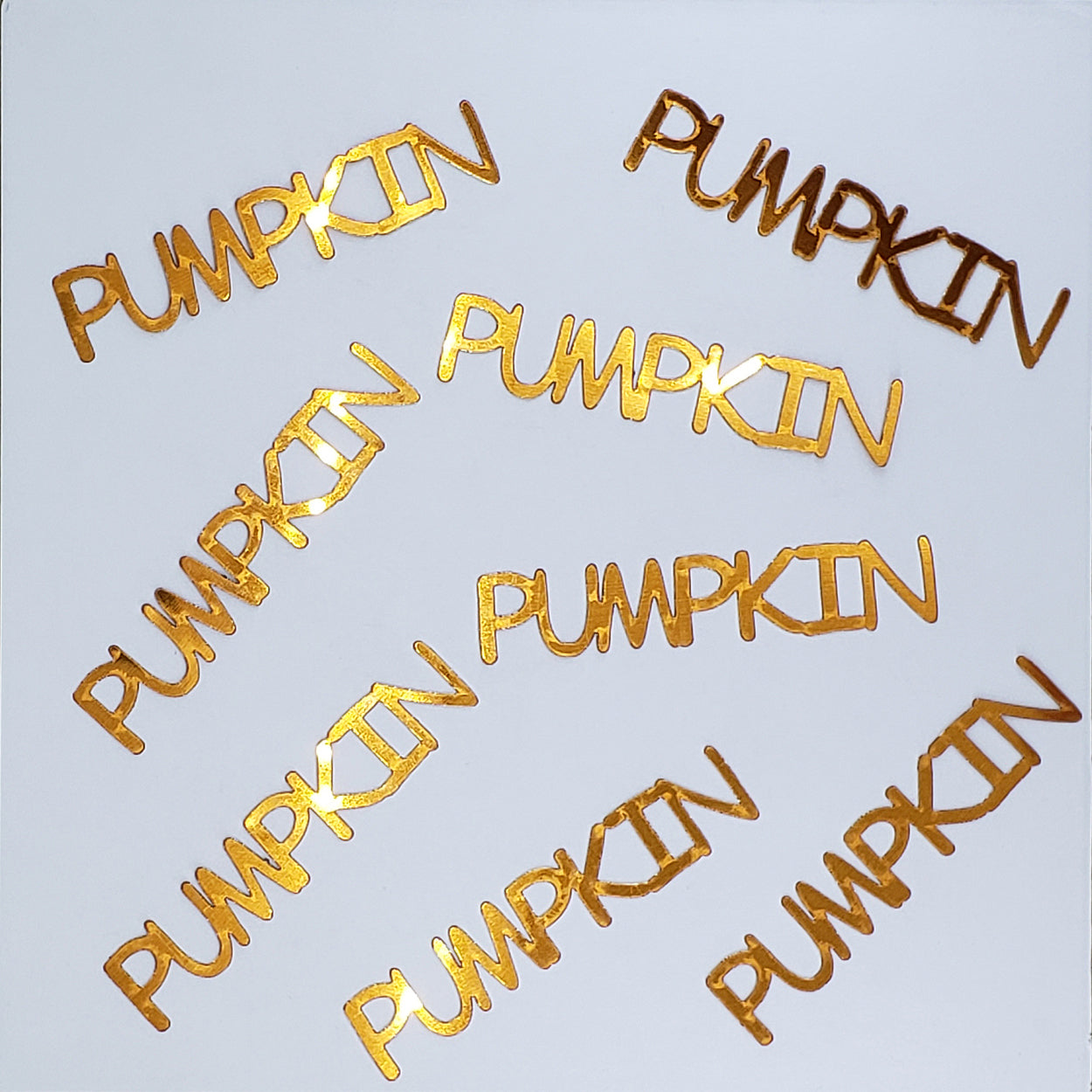 Custom-Buzz Word - PUMPKIN