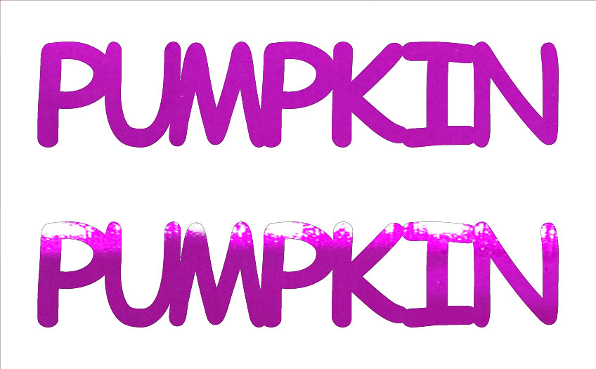 Custom-Buzz Word - PUMPKIN Fuchsia