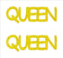 Custom-Buzz Word - QUEEN Yellow Paper