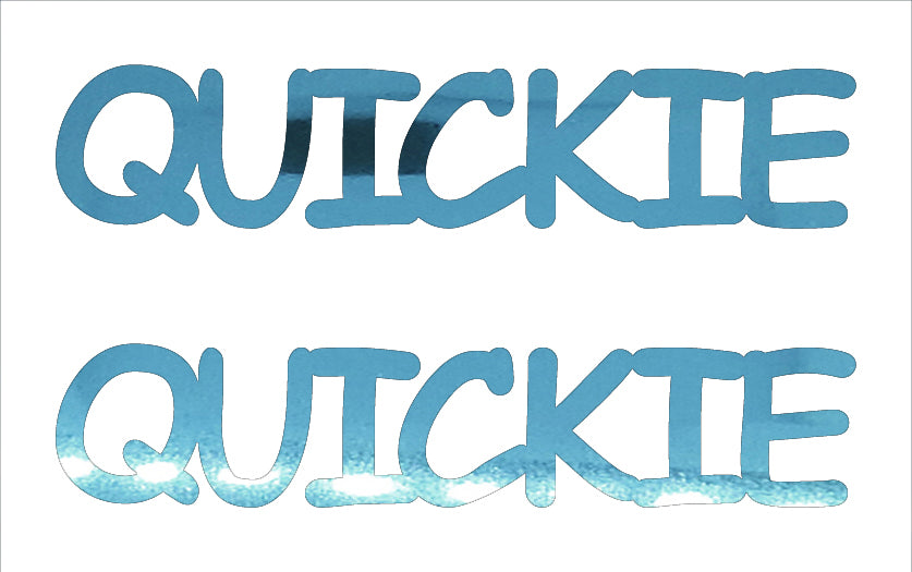 Custom-Buzz Word - QUICKIE Blue Sky