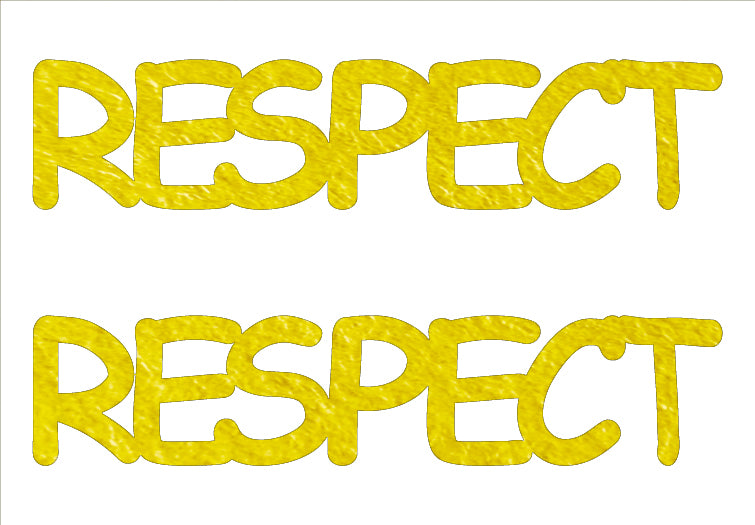 Custom-Buzz Word - RESPECT Yellow Paper