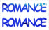 Custom-Buzz Word - ROMANCE Blue Royal