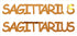 Custom-Buzz Word - SAGITTARIUS Orange