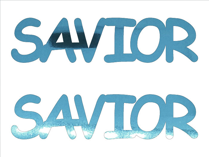 Custom-Buzz Word - SAVIOR Blue Sky