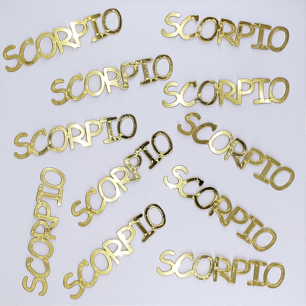 Custom-Buzz Word - SCORPIO Gold