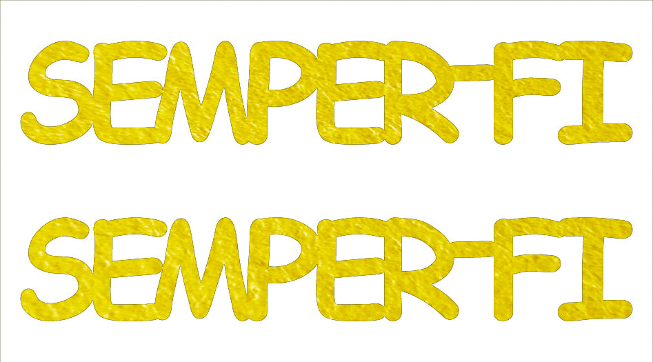 Custom-Buzz Word - SEMPER FI Yellow Paper